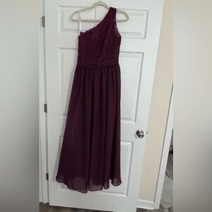Maroon Dress